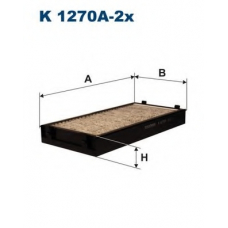 K1270A-2X FILTRON Фильтр, воздух во внутренном пространстве