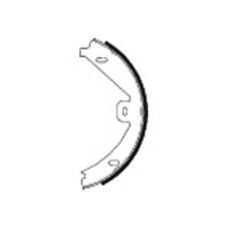 8DA 355 050-081 HELLA Комплект тормозных колодок, стояночная тормозная с
