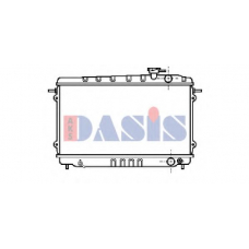 100150N AKS DASIS Радиатор, охлаждение двигателя