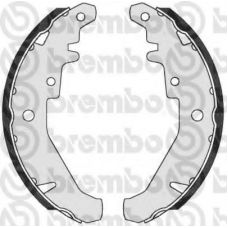 S 23 548 BREMBO Комплект тормозных колодок