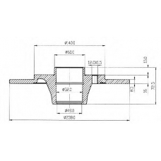 BDC3691 QUINTON HAZELL Тормозной диск