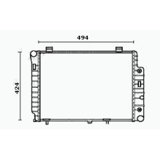 RM0775 EQUAL QUALITY Радиатор, охлаждение двигателя