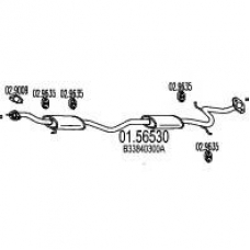 01.56530 MTS Средний глушитель выхлопных газов