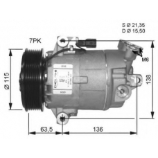 32472G NRF Компрессор, кондиционер