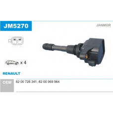 JM5270 JANMOR Катушка зажигания