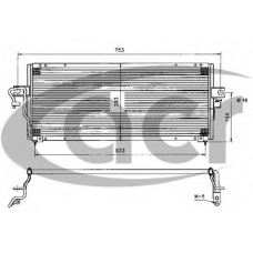 300274 ACR Конденсатор, кондиционер