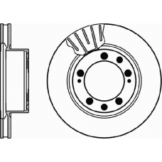 MDC1133 MINTEX Тормозной диск