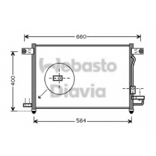 82D0226201MA WEBASTO Конденсатор, кондиционер