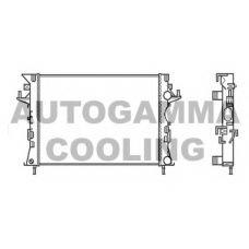 103114 AUTOGAMMA Радиатор, охлаждение двигателя