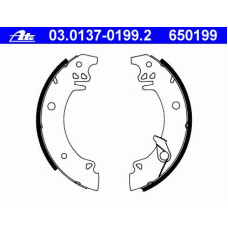 03.0137-0199.2 ATE Комплект тормозных колодок