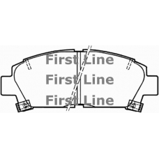 FBP3056 FIRST LINE Комплект тормозных колодок, дисковый тормоз