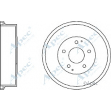 DRM9903 APEC Тормозной барабан