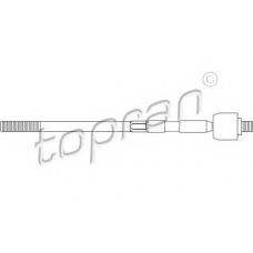 700 682 TOPRAN Осевой шарнир, рулевая тяга