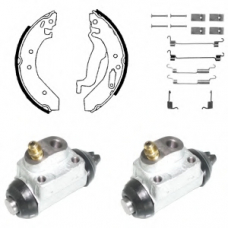 KP858 DELPHI Комплект тормозных колодок