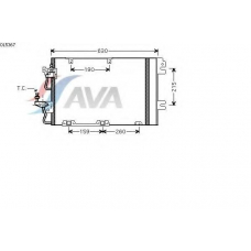 OL5367 AVA Конденсатор, кондиционер
