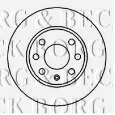 BBD4856 BORG & BECK Тормозной диск