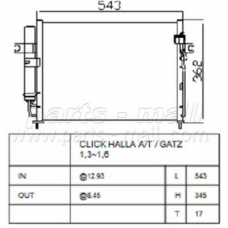 PXNCA-078 Parts mall Конденсатор, кондиционер