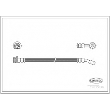 19033036 CORTECO Тормозной шланг