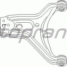 104 378 TOPRAN Рычаг независимой подвески колеса, подвеска колеса