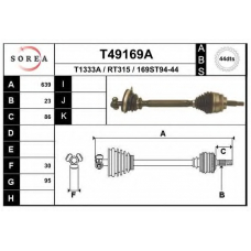 T49169A EAI Приводной вал