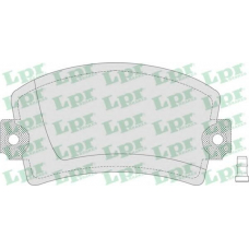 05P731 LPR Комплект тормозных колодок, дисковый тормоз