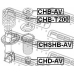 CHSHB-AV FEBEST Защитный колпак / пыльник, амортизатор