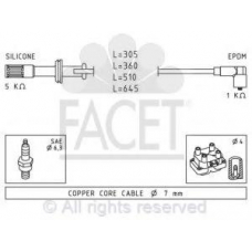 4.8700 FACET Комплект проводов зажигания