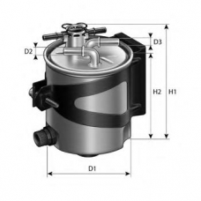 FCS750 PURFLUX Топливный фильтр