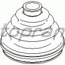 400 728 TOPRAN Пыльник, приводной вал