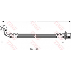 PHD473 TRW Тормозной шланг