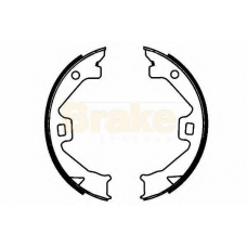 SH2595 BRAKE ENGINEERING Комплект тормозных колодок, стояночная тормозная с