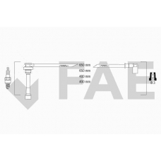 85381 FAE Комплект проводов зажигания
