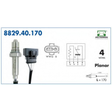 8829.40.170 MTE-THOMSON Лямбда-зонд
