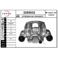 2285032 EAI Тормозной суппорт