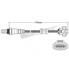 250-24682 WALKER Лямбда-зонд