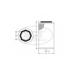 SB 3129 SCT Воздушный фильтр