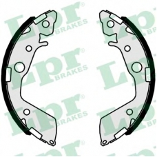 01075 LPR Комплект тормозных колодок