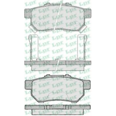 05P991 LPR Комплект тормозных колодок, дисковый тормоз