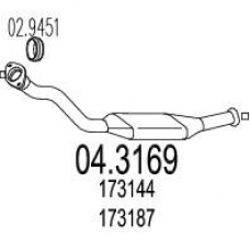 04.3169 MTS Катализатор