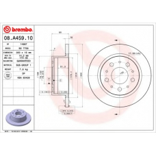 BS 7758 BRECO Тормозной диск