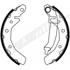7254 TRUSTING Комплект тормозных колодок