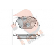 RB1501 R BRAKE Комплект тормозных колодок, дисковый тормоз