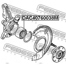 DAC40760038M FEBEST Подшипник ступицы колеса