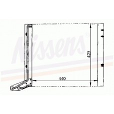 94113 NISSENS Конденсатор, кондиционер