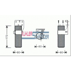 8900261 KUHLER SCHNEIDER Осушитель, кондиционер