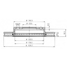 BDC3727 QUINTON HAZELL Тормозной диск