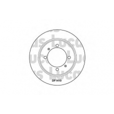 DF1410 TRW Тормозной диск
