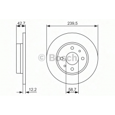 0 986 479 905 BOSCH Тормозной диск