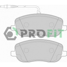 5000-1556 PROFIT Комплект тормозных колодок, дисковый тормоз