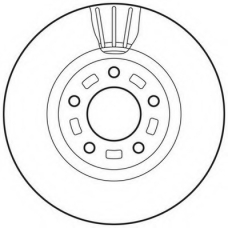562635JC JURID Тормозной диск